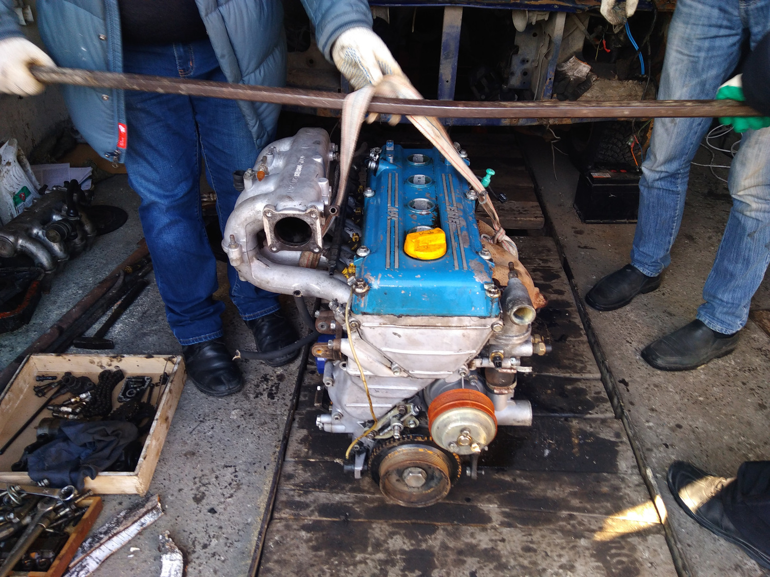 ЗАМЕНА АГРЕГАТОВ АВТОМОБИЯ 